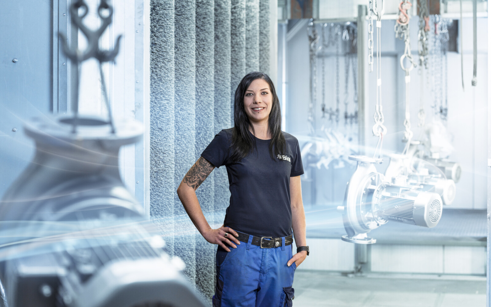 Stefanie Wetli, Mitarbeiterin Reparatur